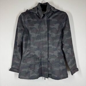 Anatomie Camo Caper Ponte Hooded Blazer Jacket in Camo Outdoor Women’s Size XS